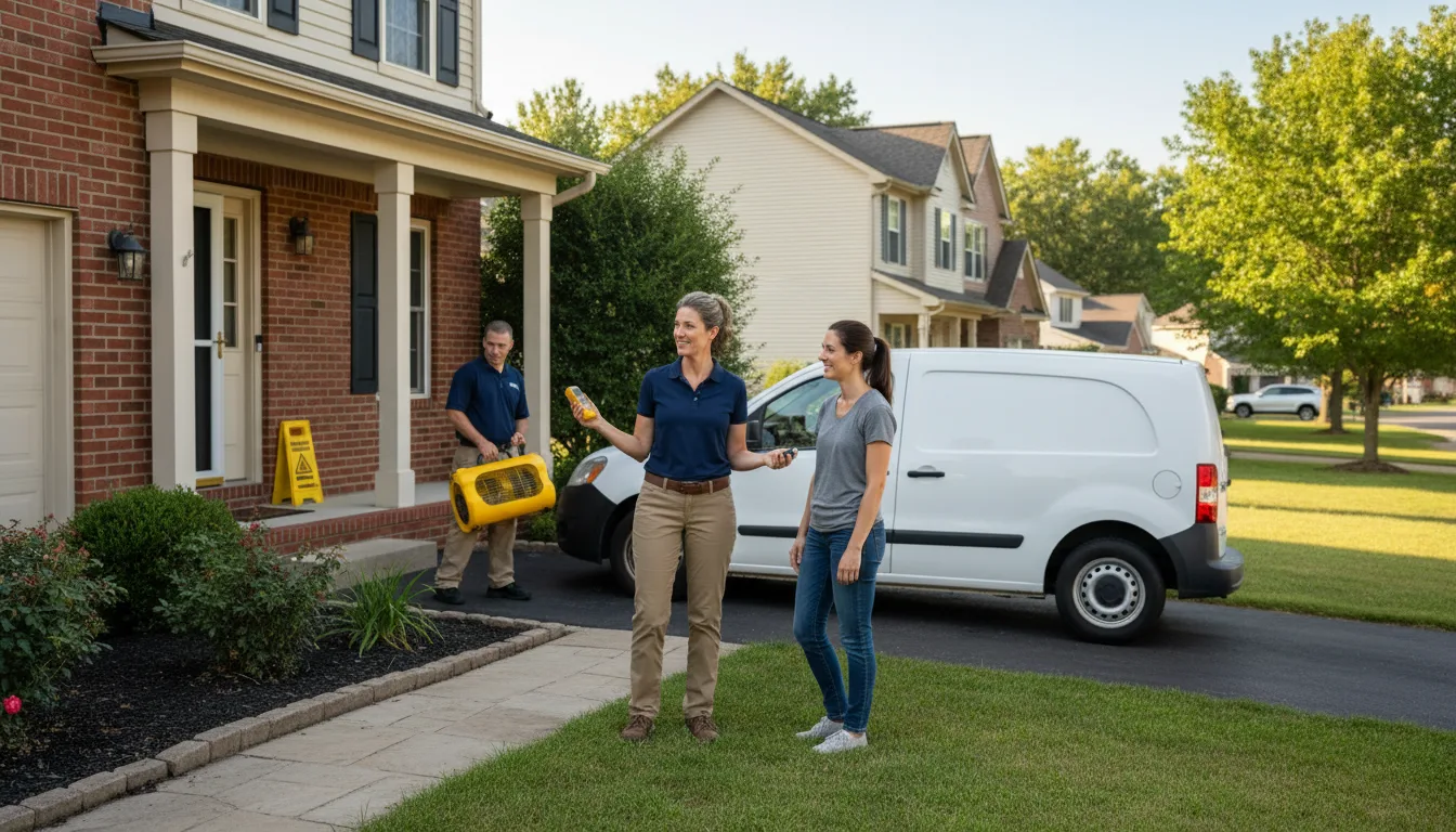 Residential water damage restoration in Wahiawa, HI